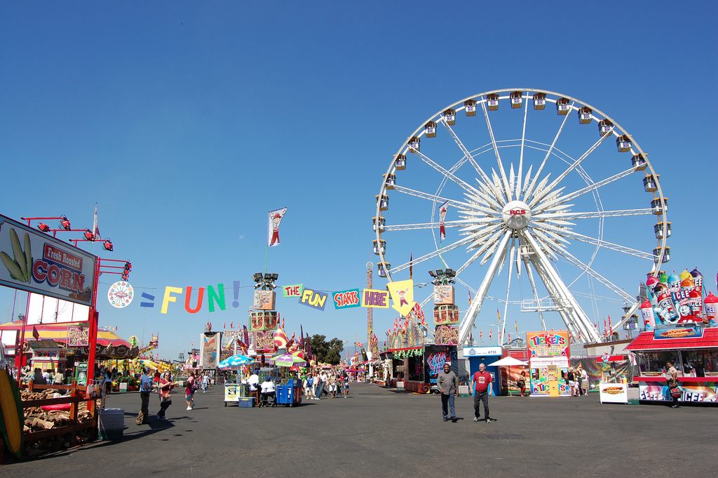 The LA County Fair, where tablescaping competitions have been held since the 1930s.
