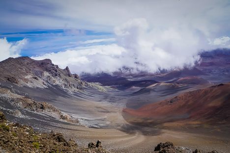 Haleakala National Park, Hawaii in March 2015.