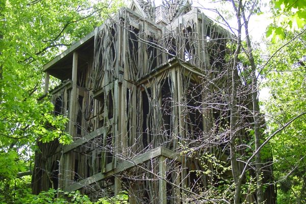 The six-story treehouse.