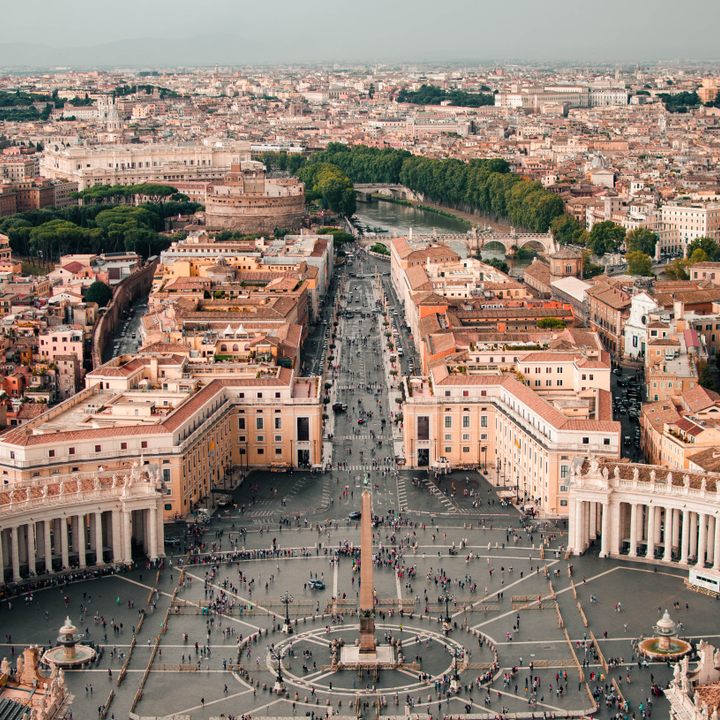 A view of Vatican city.