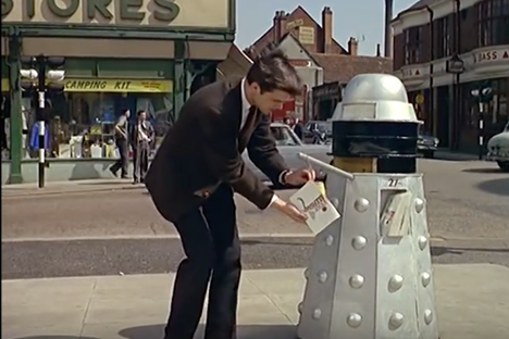 In 1964, You Could Buy Magazines From a Street Dalek