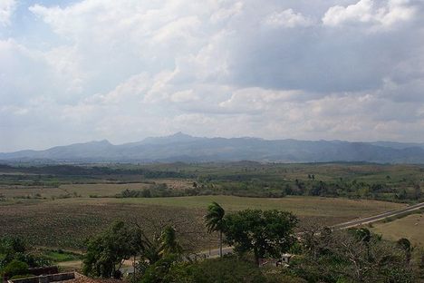 View of the valley