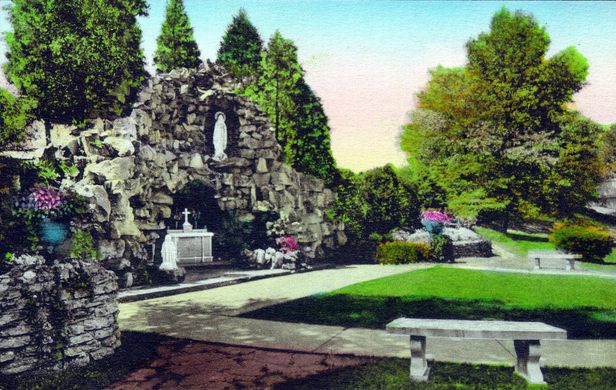 Grotto of Our Lady of Lourdes – West Terre Haute, Indiana - Atlas Obscura
