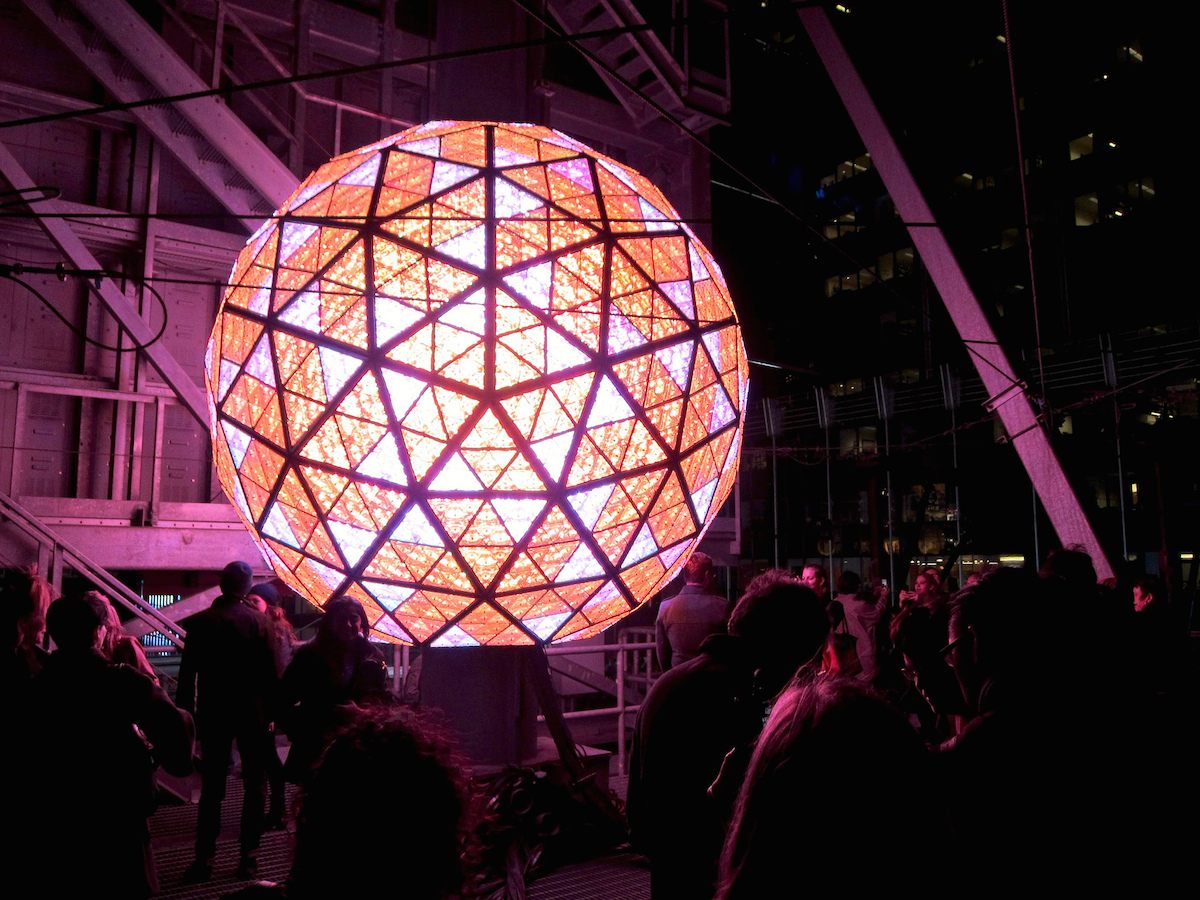Society Adventures: An Exclusive Encounter with the Times Square Ball ...