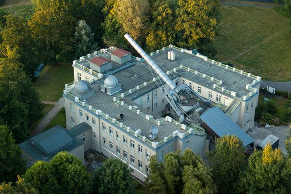 Archenhold Observatory from above