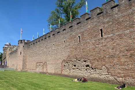 Roman Walls of Cardiff Castle