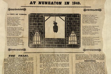 Pamphlet from the time of Mary Ball's execution