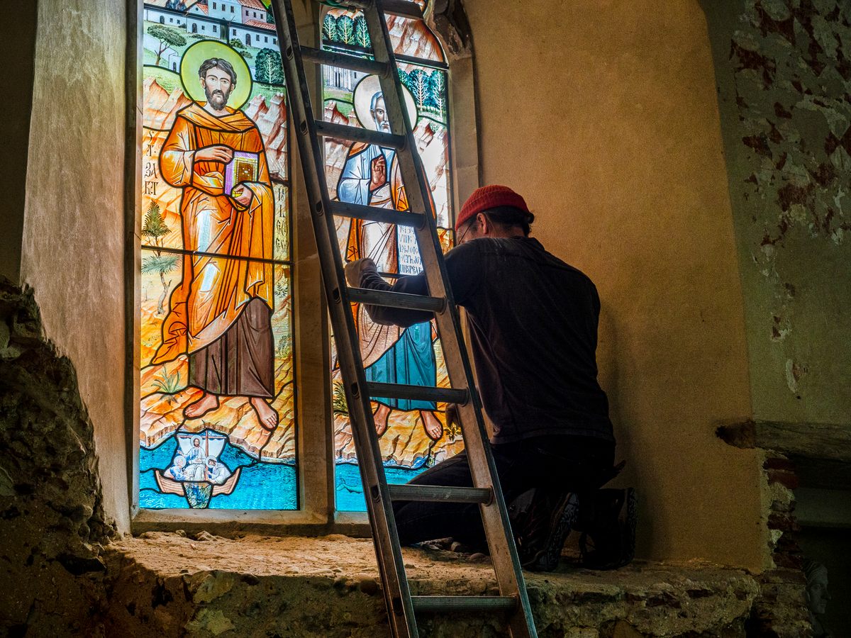 During repair work at St. Peter’s in Wickham Bishops, Essex, Friends of Friendless Churches discovered important 13th- to 17th-century wall paintings in the church.