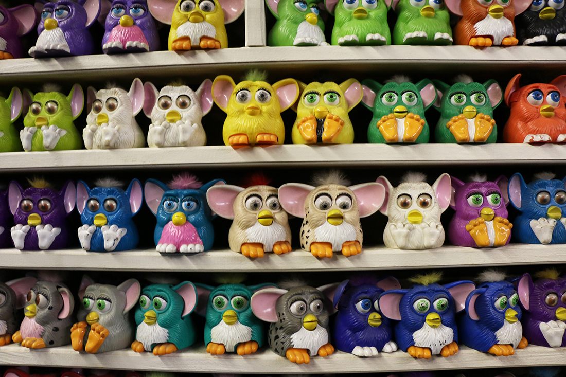 A secret collection of Furbies.