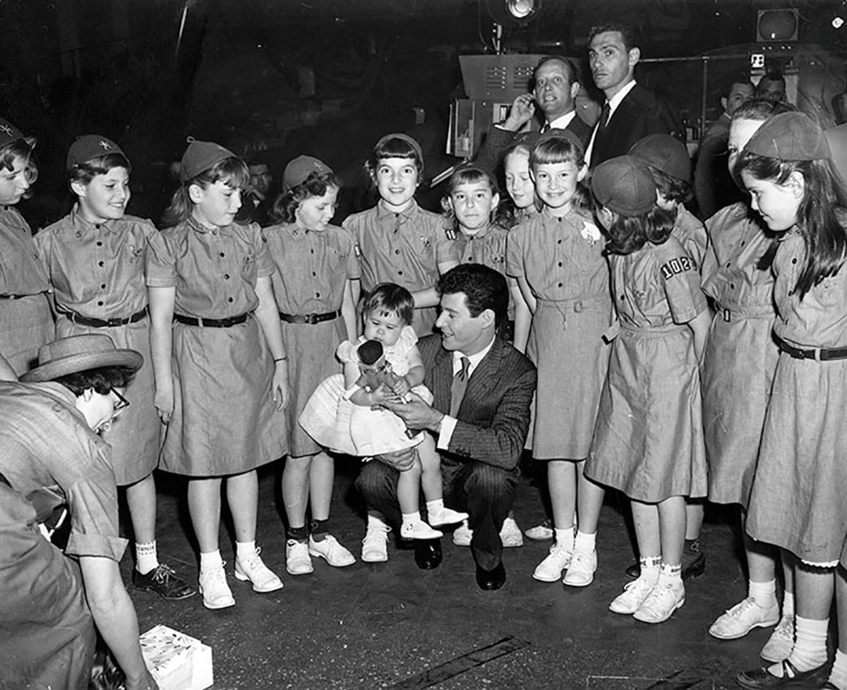 <em>Valley Brownies Honor Eddie Fisher’s Daughter</em>, 1958.