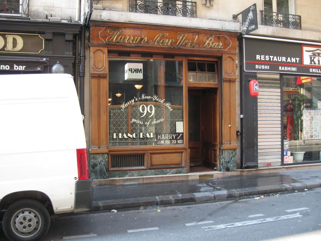 Harry's New York Bar – Paris, France - Atlas Obscura
