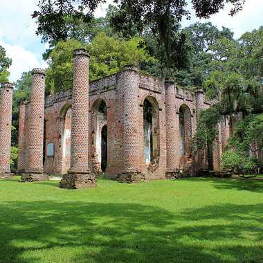 Old Sheldon Church Ruins