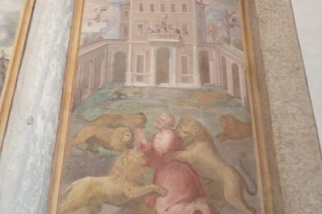 The Martyr Murals at Santo Stefano Rotondo