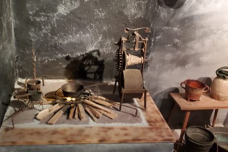 A settlement recreation.