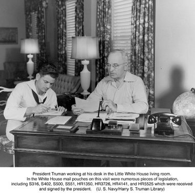 President Truman conducted official state business from this Key West location frequently