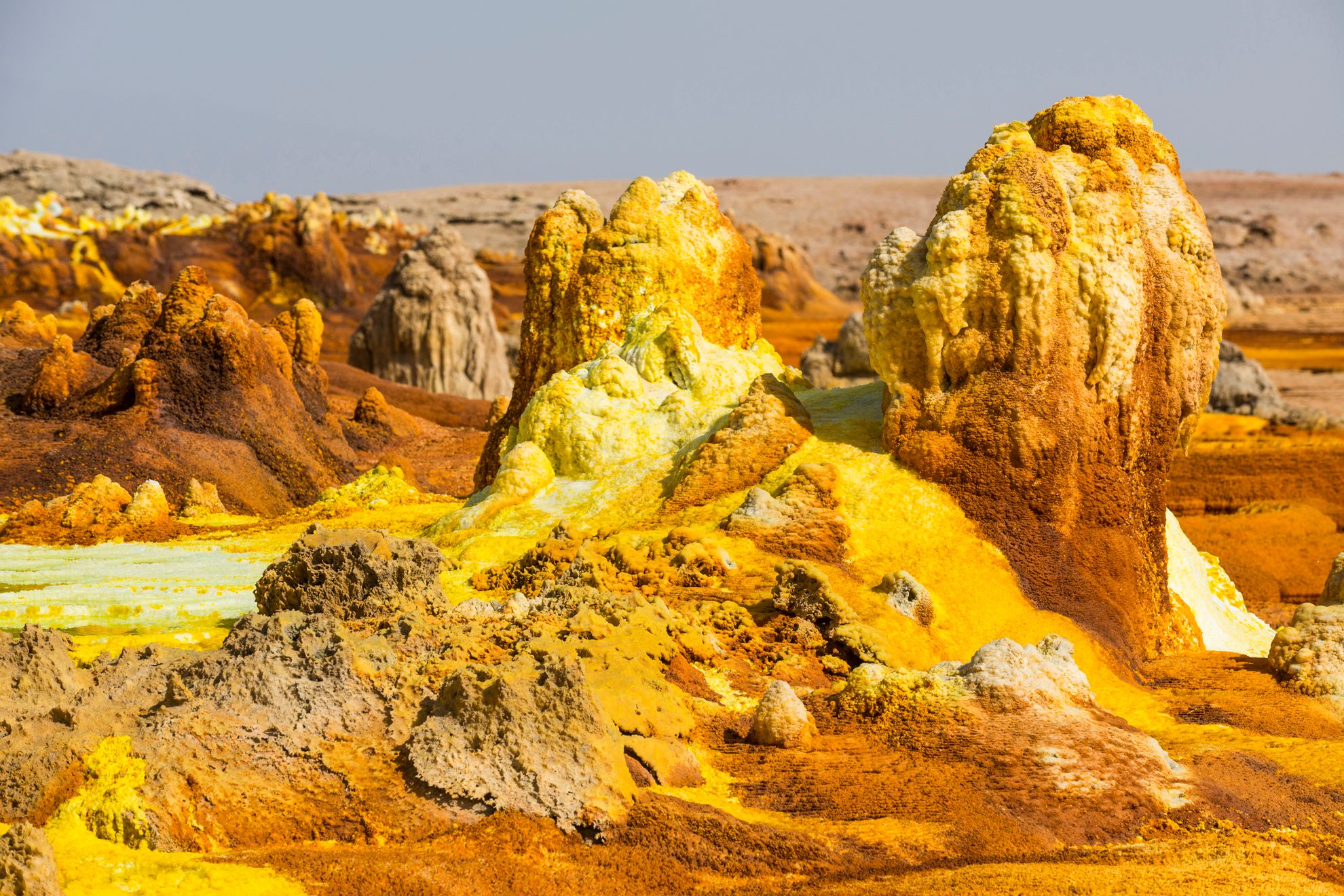 It looks a lot like Mars in Dallol.