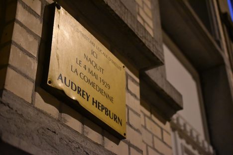 The plaque.