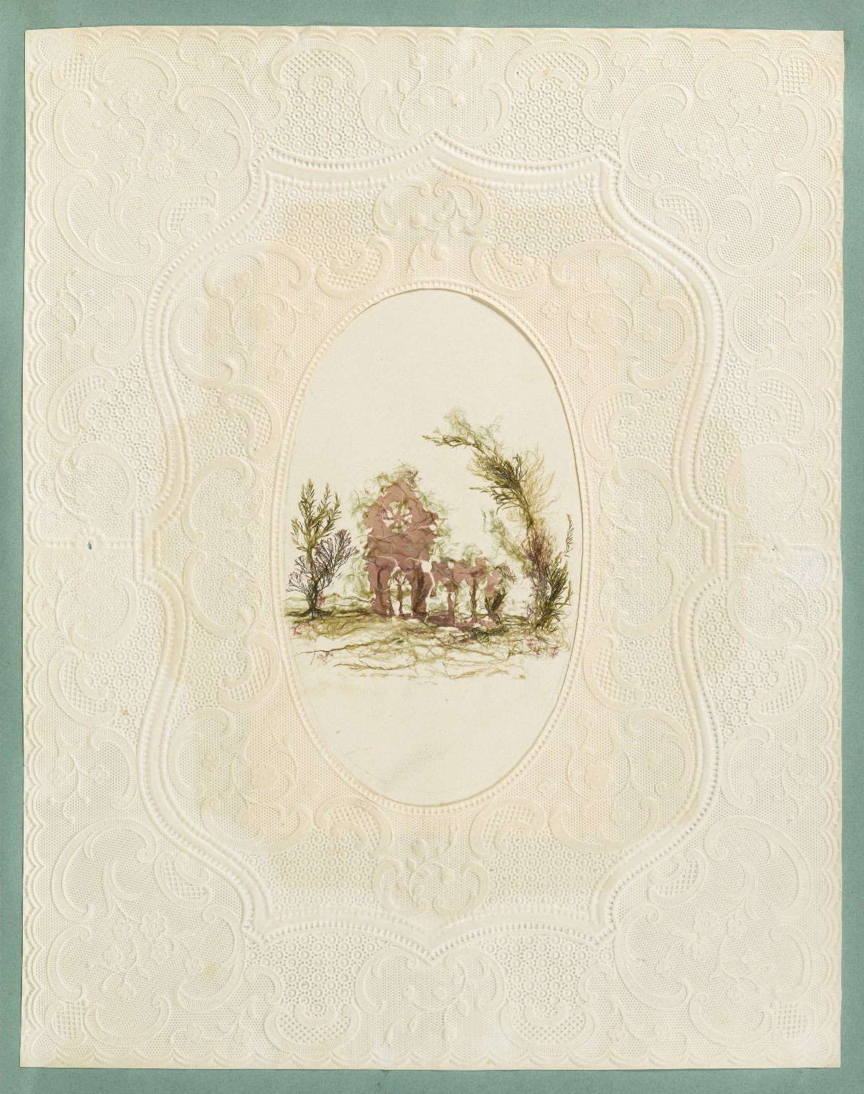 victorian seaweed scrapbook