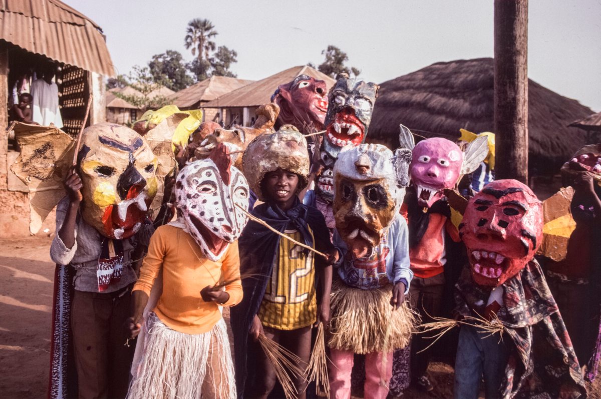 "Monsters" have emerged as a key theme among the masked groups year after year.