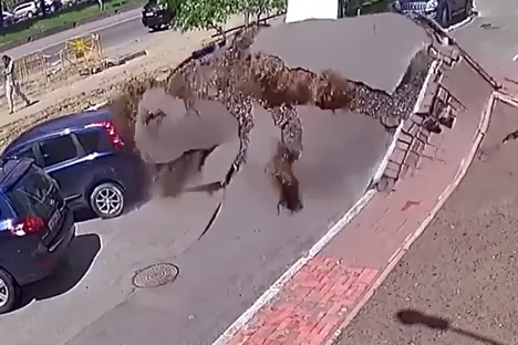 Watch for exploding parking lots.