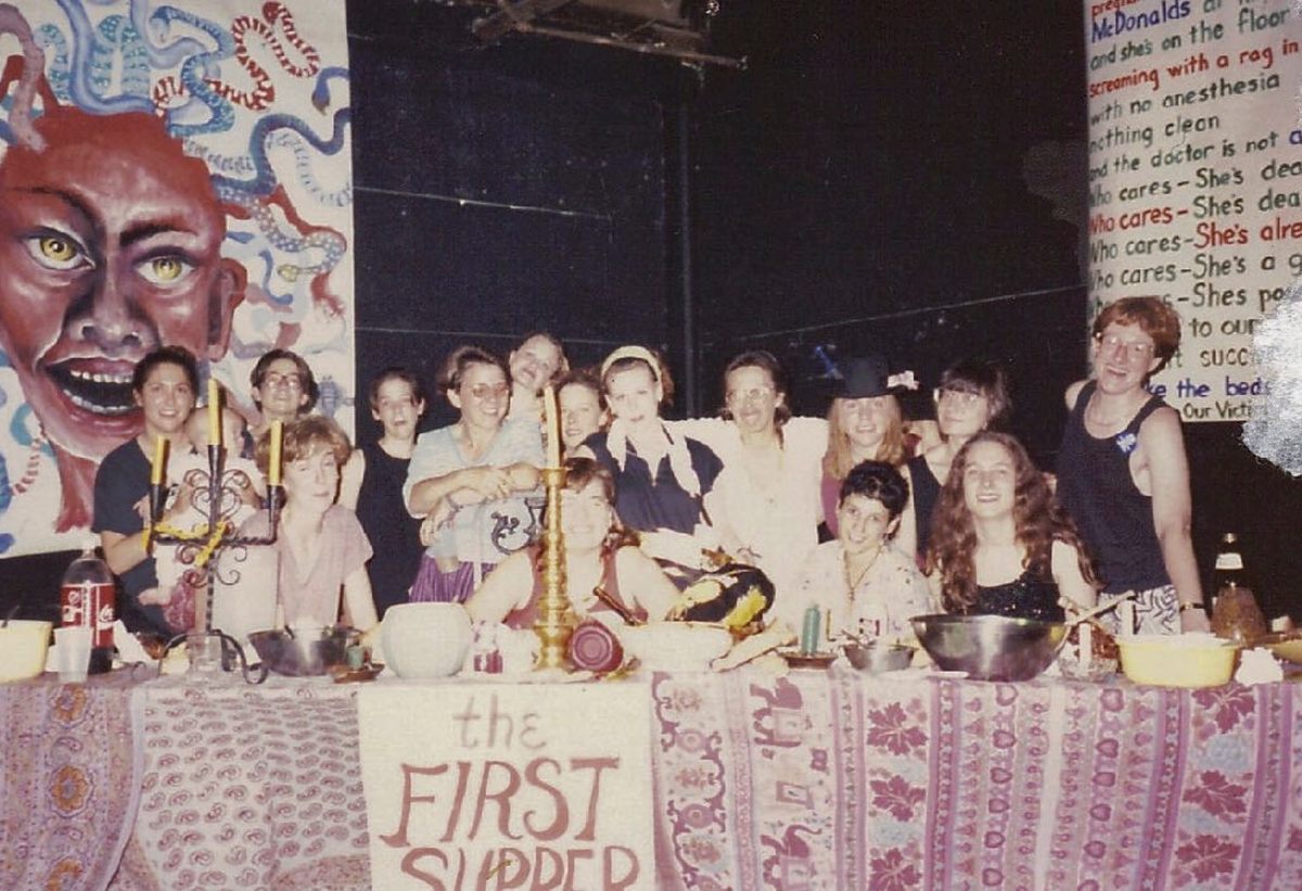 Sister Serpents at a show.