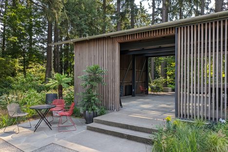 Covered Arbor for concerts and rentals