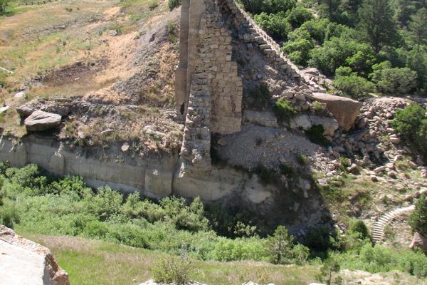 Castlewood Canyon Dam Ruins