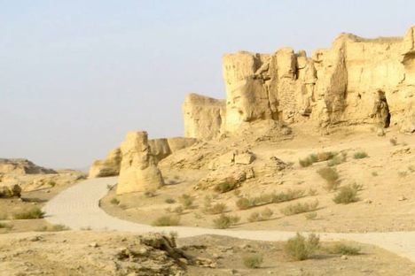 One of the ancient city's main avenues