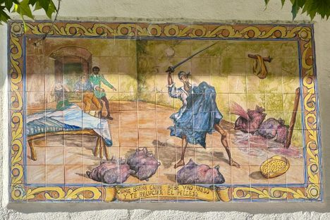Entremontes Winery’s Tile Mosaics