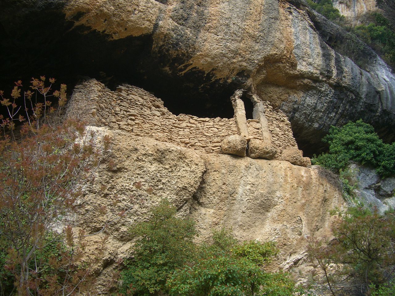 Antiga ermita de Sant Salvador (Margalef)