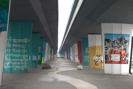 Rondo Wolnego Tybetu (Free Tibet Roundabout)