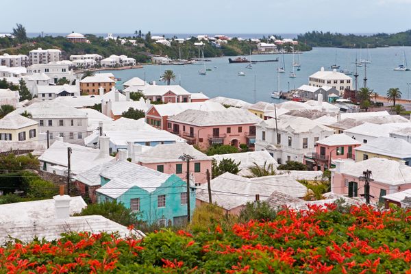 Bermuda's solution to its water conundrum is visible in the historic town of St. George. 