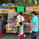 A Dorilocos vendor in Bosque de Chapultepec, Mexico City.