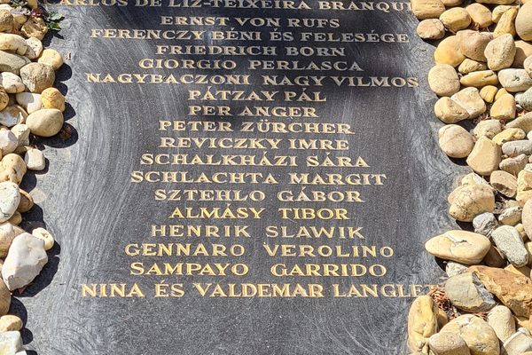 Righteous Among the Nations memorial at Dohany Street Synagogue
