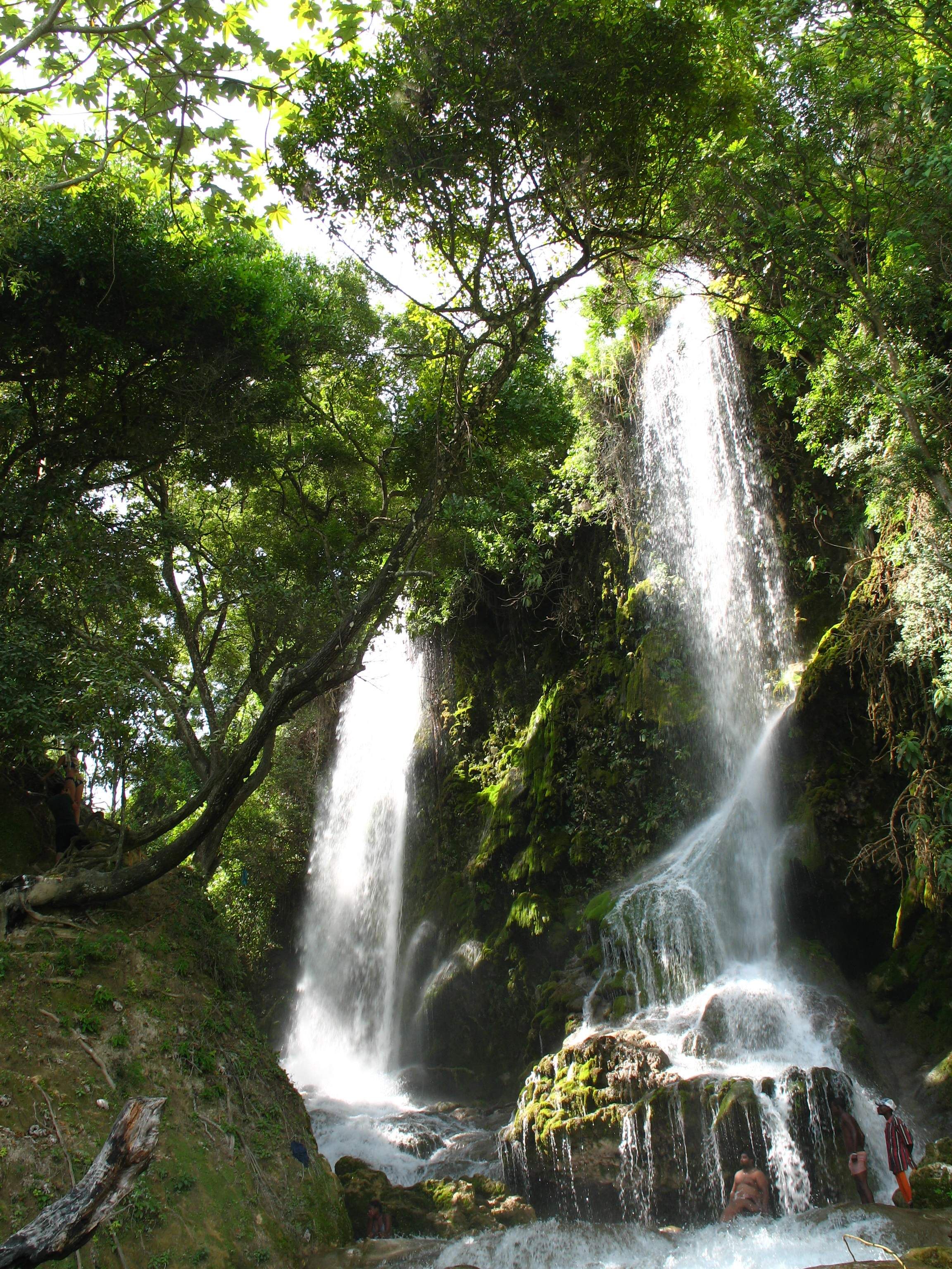 Saut-d'Eau in Haiti.