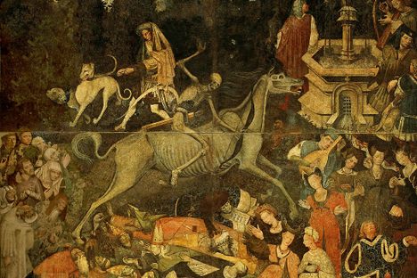 The fresco after restoration