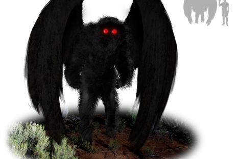 An artist's rendering with a human for scale.