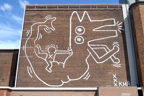 The Keith Haring Mural