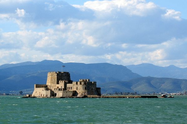 The Boutzi fortress in Greece. 