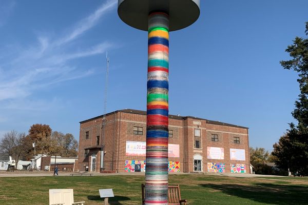 World's Largest Frying Pan - Picture of Iowa's Largest Frying Pan, Brandon  - Tripadvisor