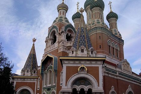 St Nicholas Russian Orthodox Cathedral, Nice.