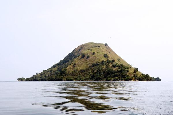 Nyamunini Island, also known as "Napoleon's Hat"