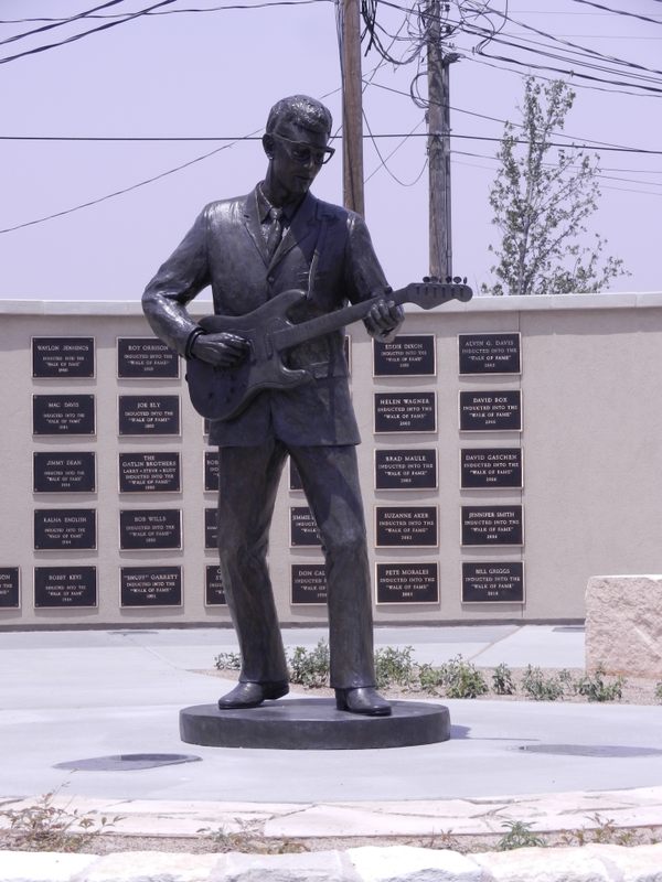 Buddy Holly still plays in Lubbock, TX. 