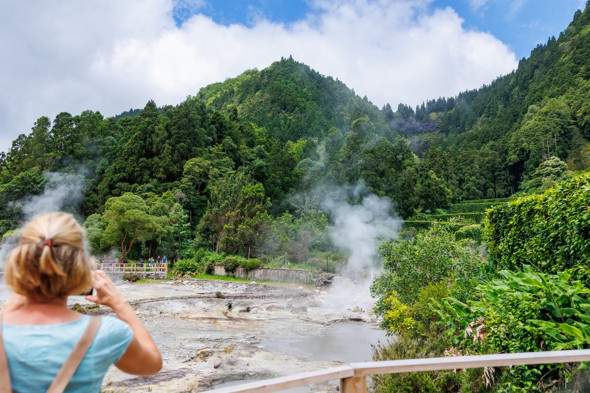 The caldeiras in Furnas are a natural wonder—and handy cooking tool.