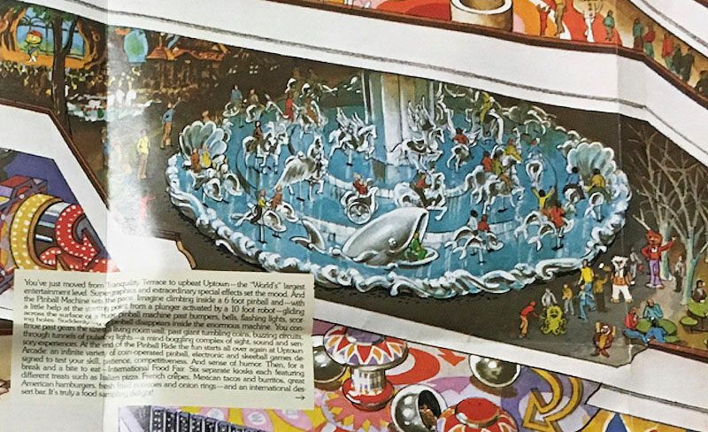 The Crystal Carousel, as seen in the official map of the park.