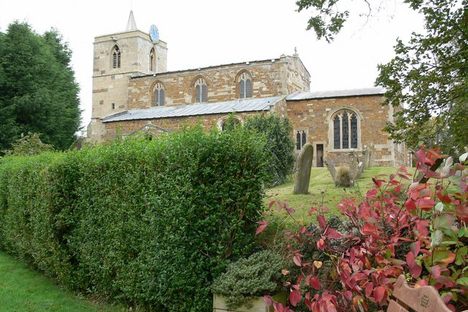 All Saints Church in Braunston in Rutland, England. 