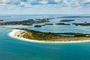 Fort De Soto Park is the largest in Pinellas County, spanning over 1,000 acres with five connected islands.