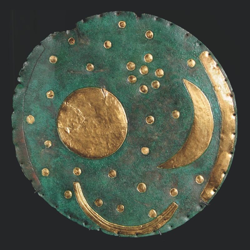 Nebra Sky Disc, Germany, 1600 B.C.
