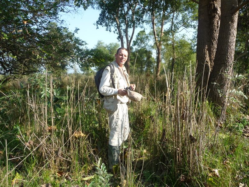Richard Thorns, in search of the pink-headed duck.