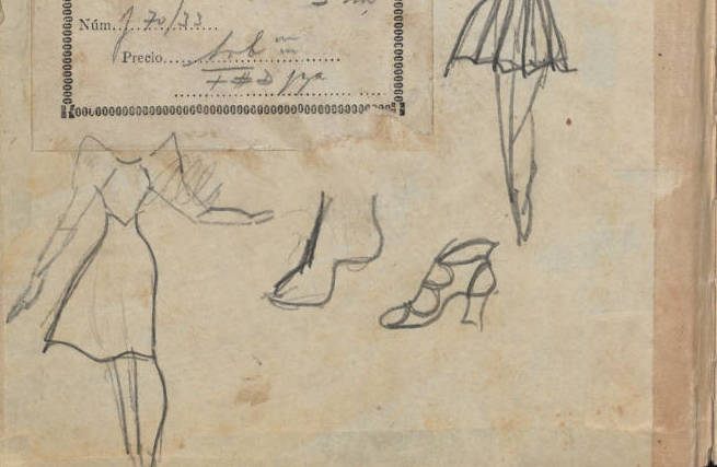 Likely from the state of Zacatecas, this precious early 20th-century handwritten recipe book features charming doodles.